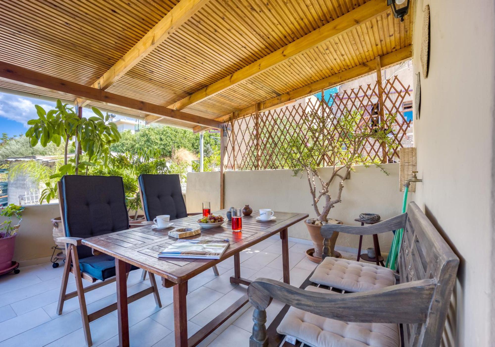 Serenity View - Traditional Village Apartment Kouses Esterno foto