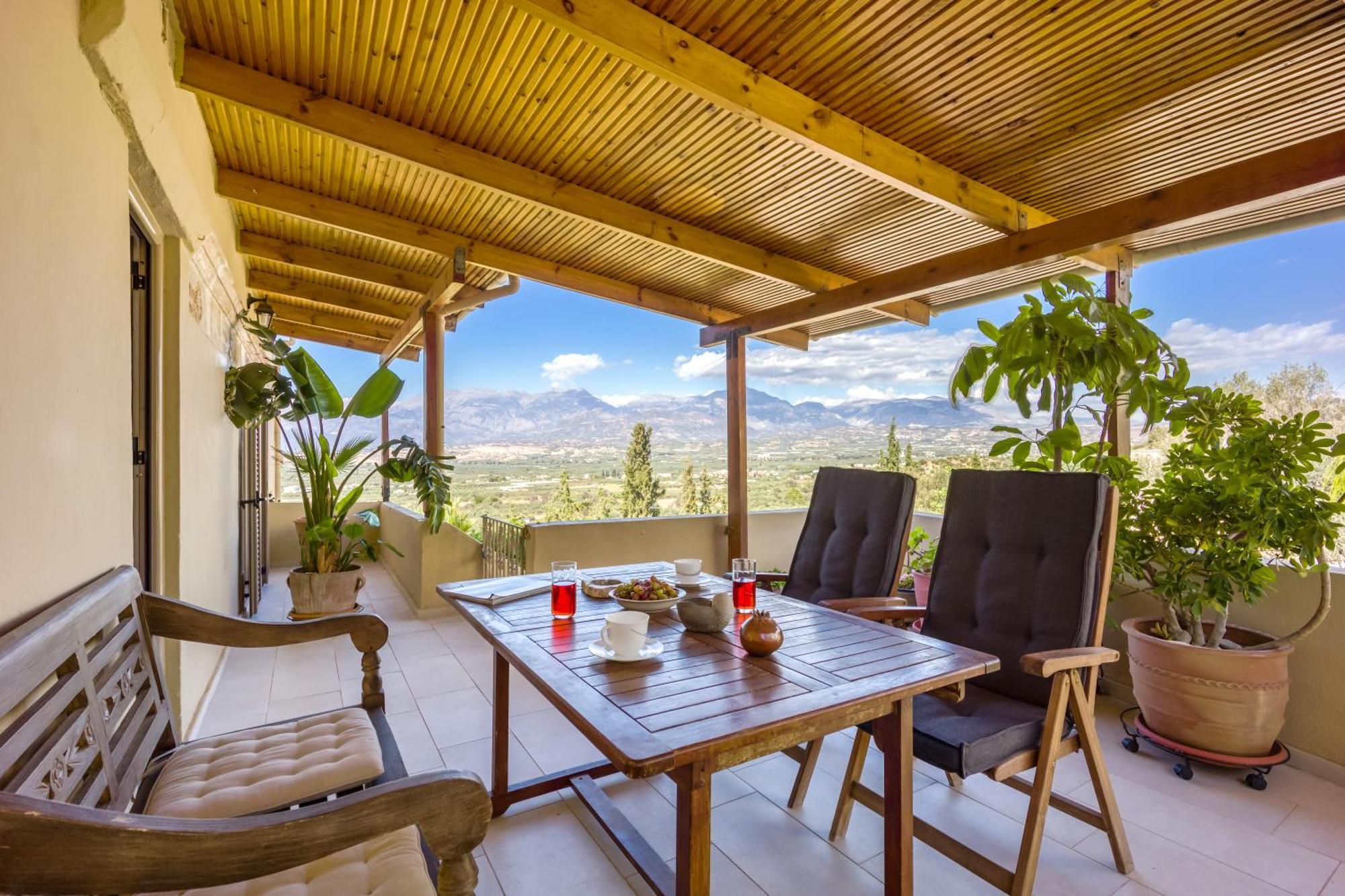 Serenity View - Traditional Village Apartment Kouses Esterno foto