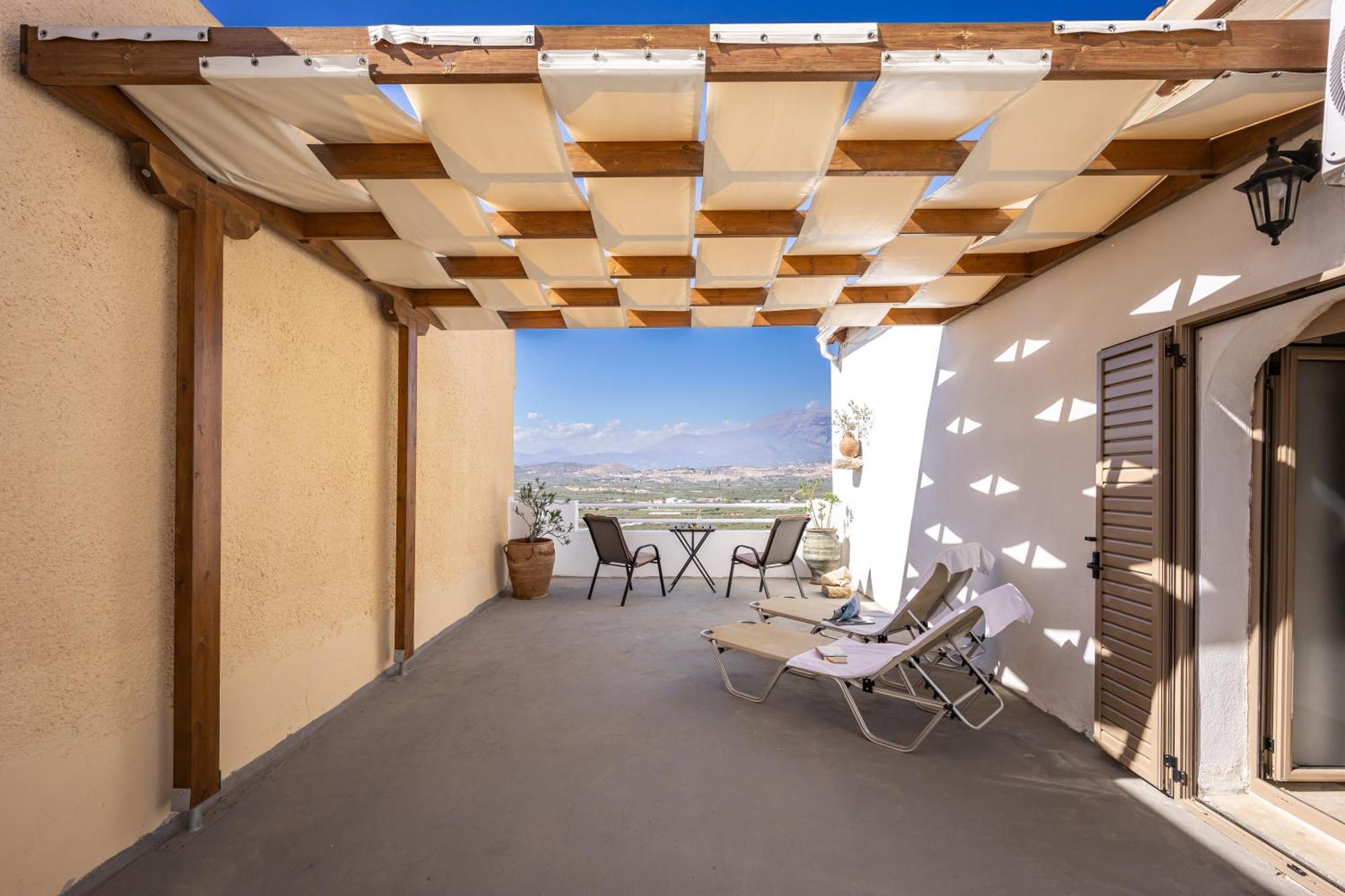 Serenity View - Traditional Village Apartment Kouses Esterno foto